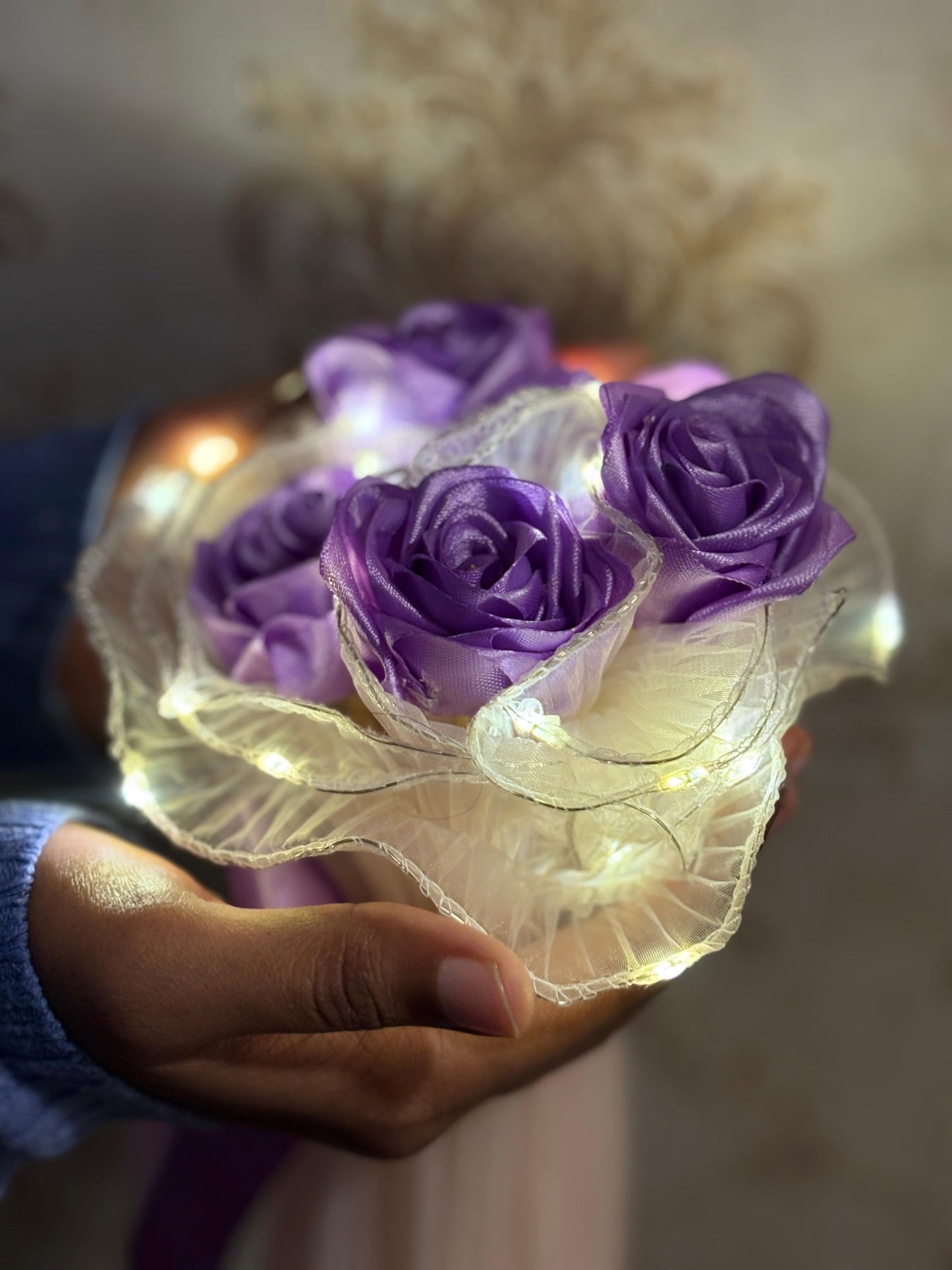 Satin Rose Bouquet