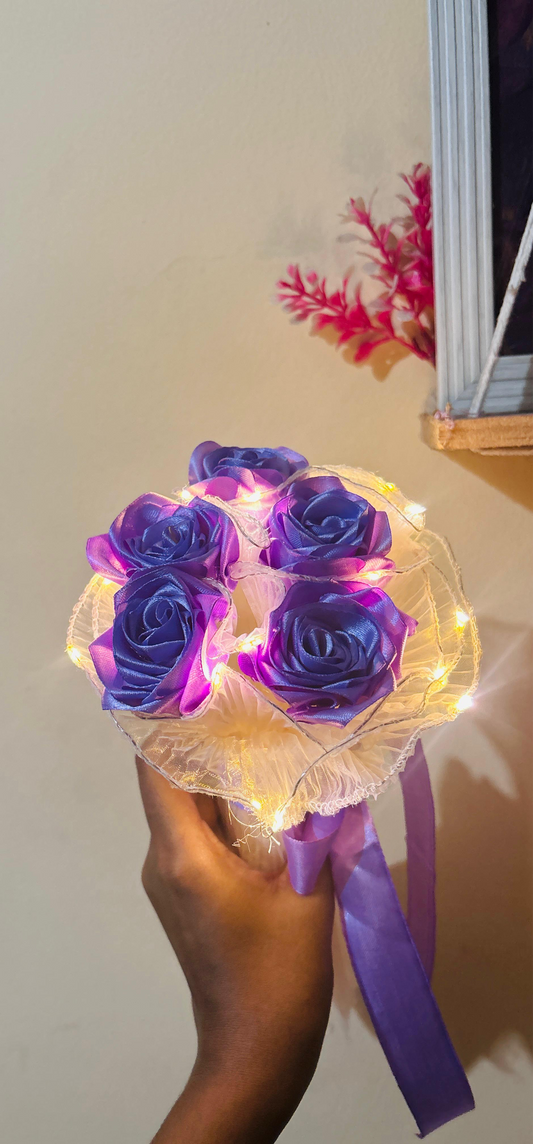 Satin Rose Bouquet